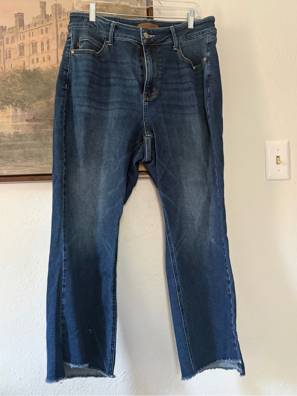 Judy Blue The Alex High Rise Dark Wash Kick Flare Jeans